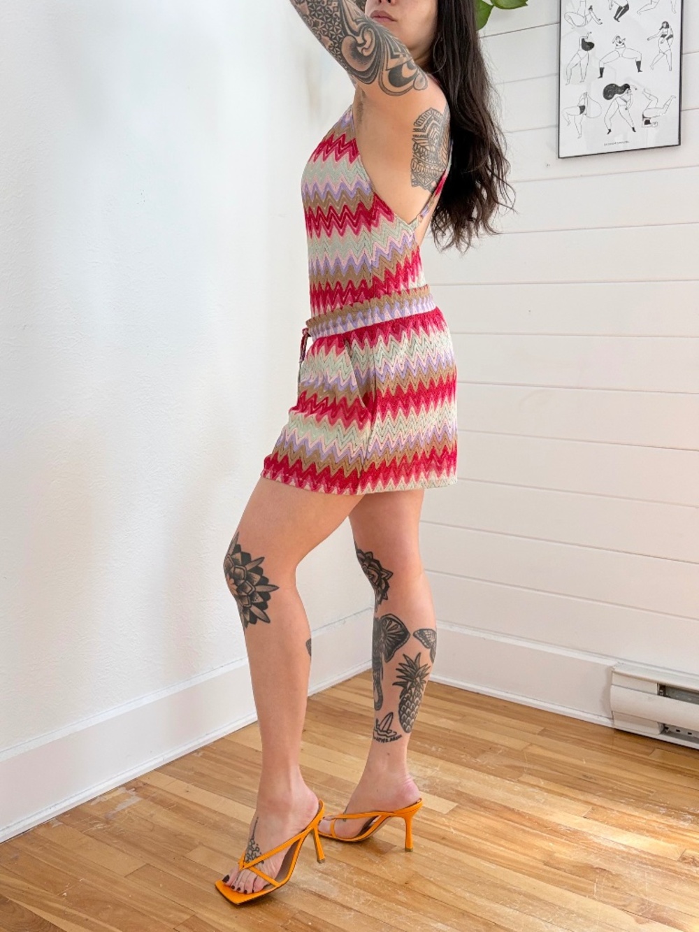 Show me your mumu zig zag knit set